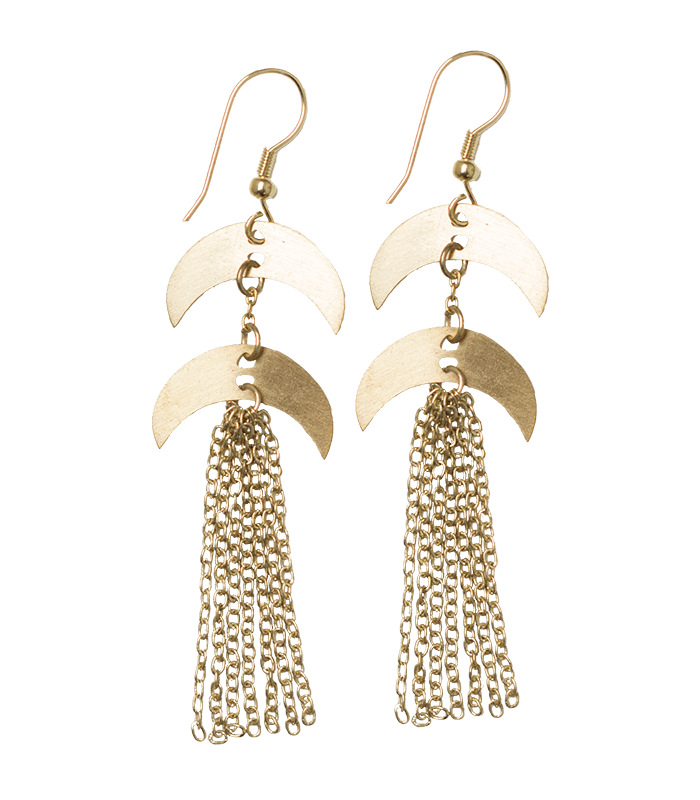 Twilight Tassel Earrings – Head First Development